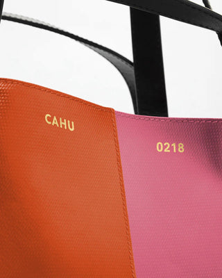 Le Pratique Bigoût - L - Non Zippé - Orange and Light Pink