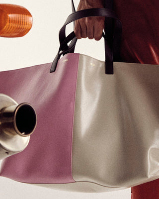 Le Pratique Bimatière - M - Light Pink and Light Grey