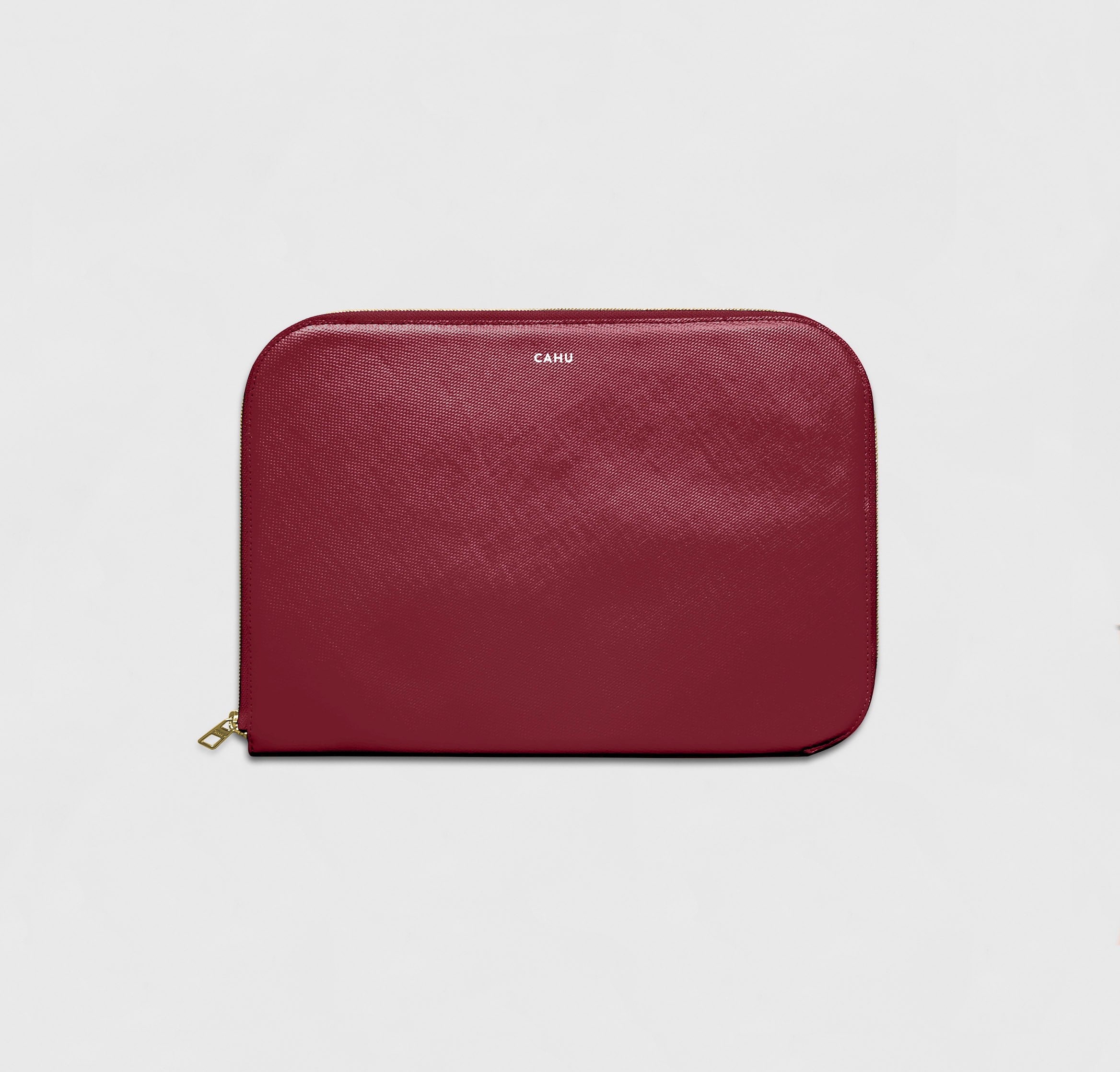 THE CLAUDE BURGUNDY LAPTOP SLEEVE