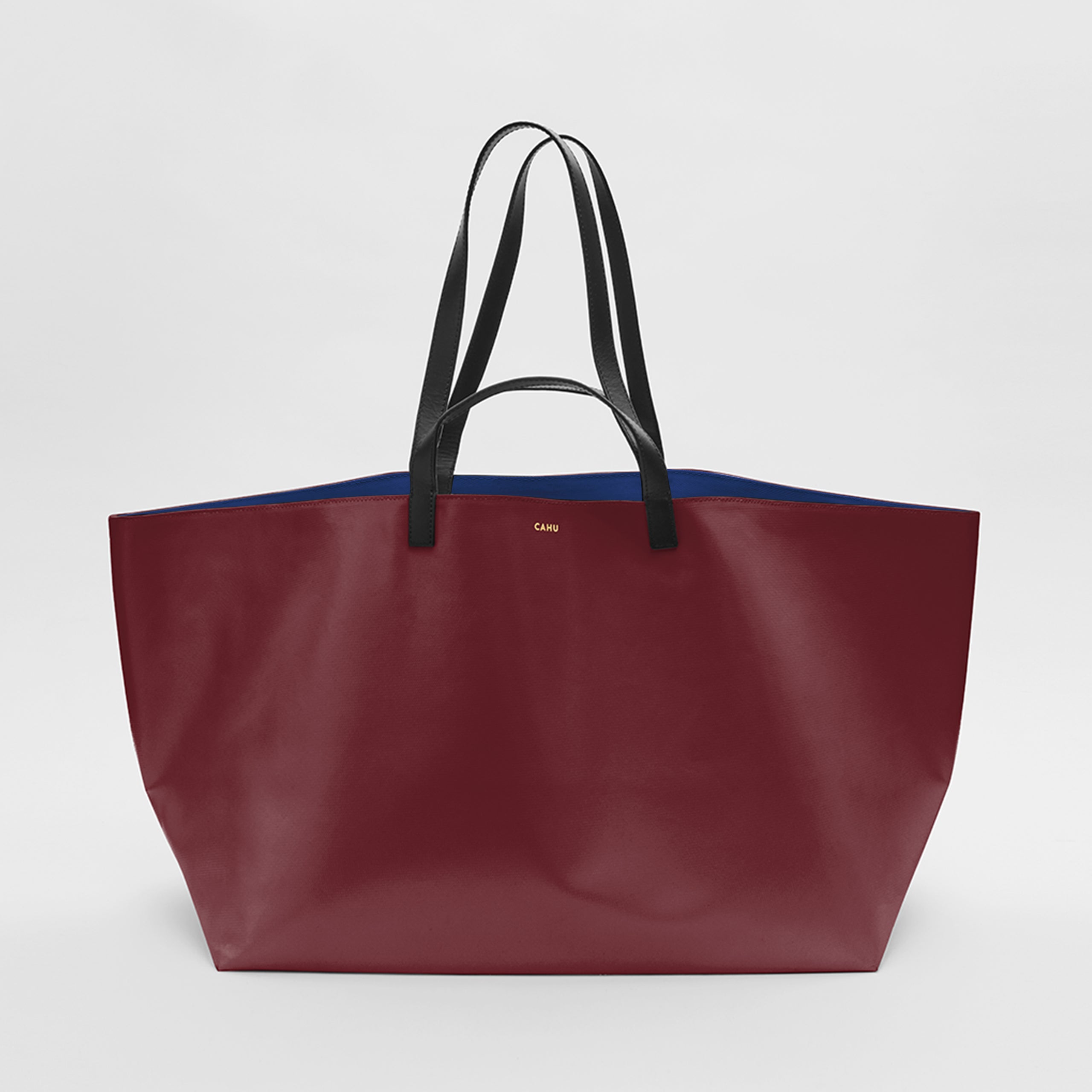 THE PRATIQUE BURGUNDY WITH BLUE LINING