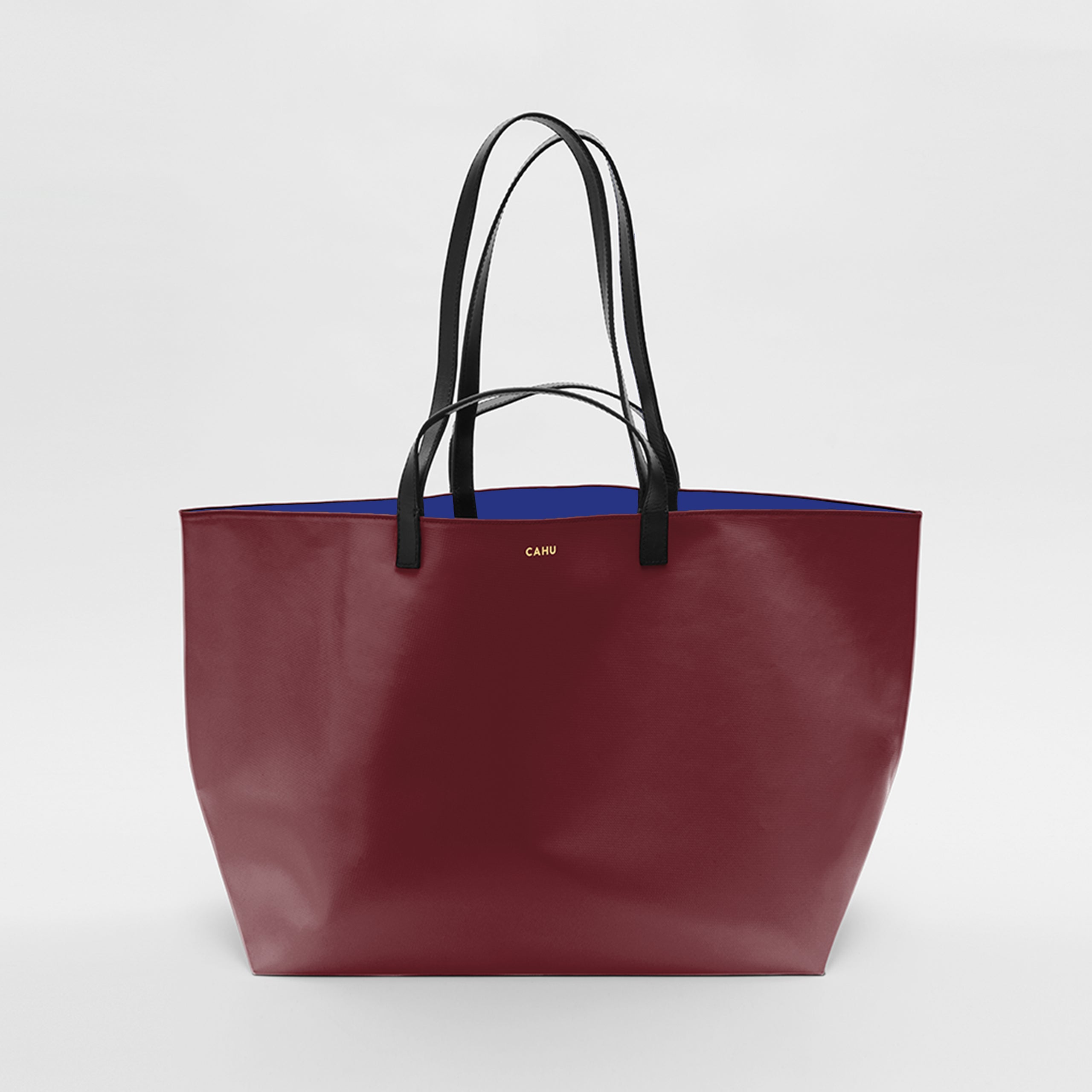 THE PRATIQUE BURGUNDY WITH BLUE LINING